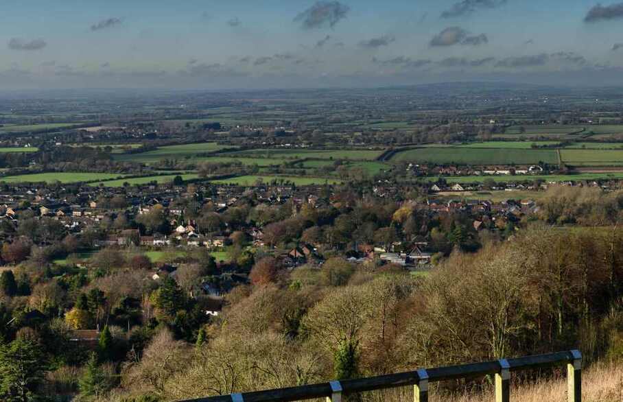 View over Princes Risborough