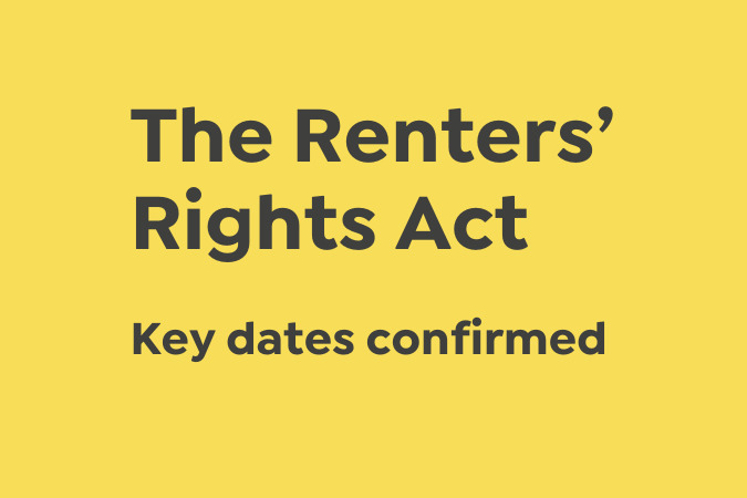 Renters' Rights Act key dates