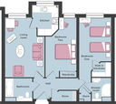 Floorplan for 37 Yeats Lodge, Greyhound Lane