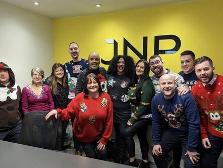 JNP staff on Christmas Jumper day